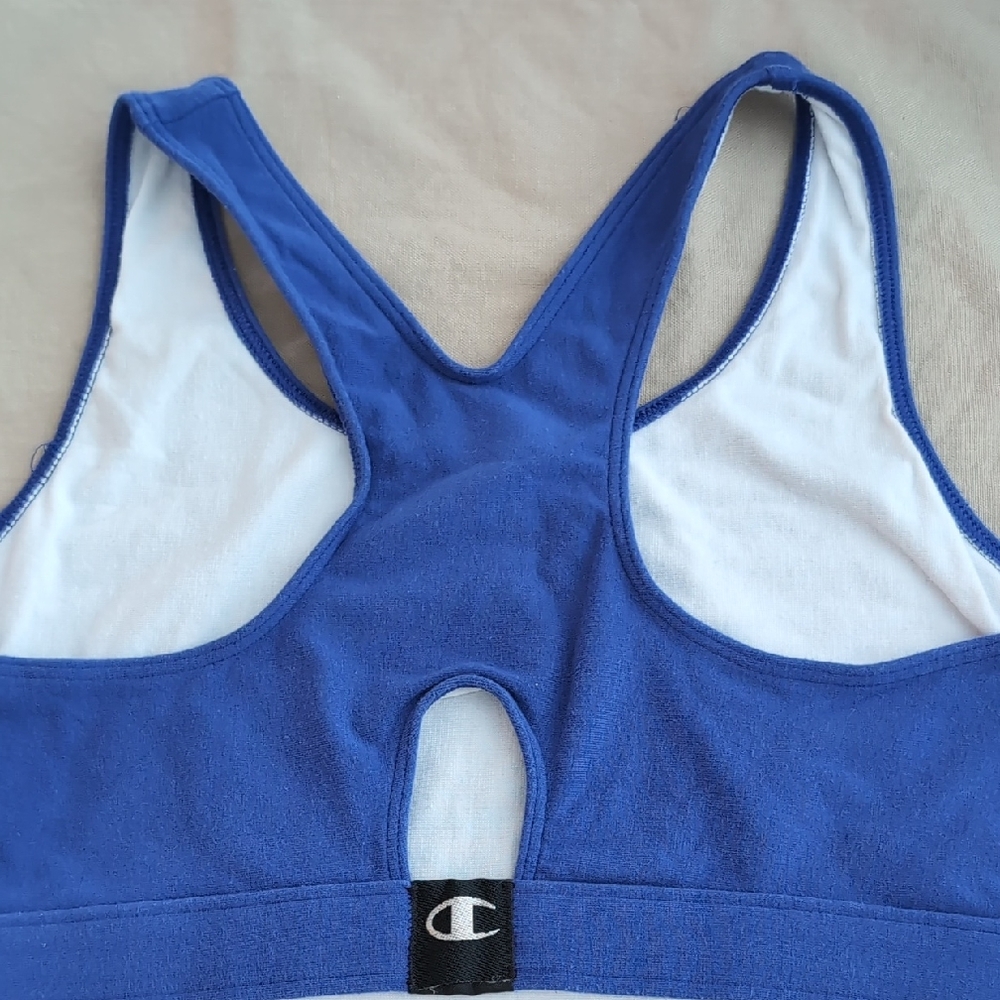 Champion Women's Vibrant Blue Sports Bra